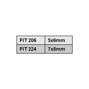 FIT 206 / FIT 224 – Escova Vedadora
