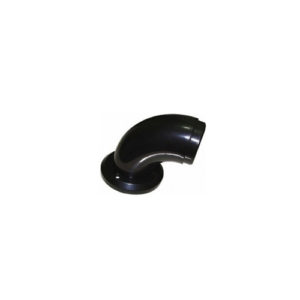 CUR D090N – Curva 90° em nylon com Canopla  para corrimão D090