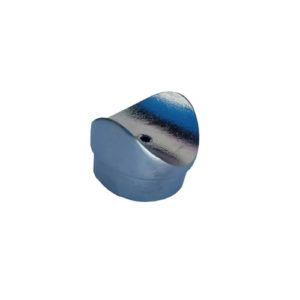 BX 02 (Fixo) – Base fixa para tubo redondo de 2”em alumínio.