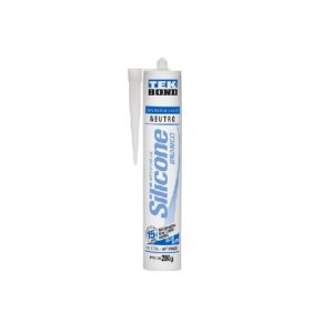 Silicone Neutro: Cores Branco, Preto e Incolor
