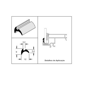 GUA 168 – Guarnição cunha