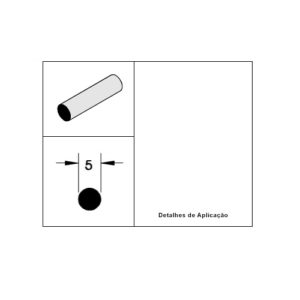 GUA CD 5mm – Cordão 5mm